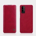Кожаный чехол Nillkin Qin Leather Case Красный для Huawei Honor 30 Pro(#4)