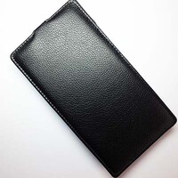 Чехол книга Armor Case Full Black для Huawei Ascend Mate