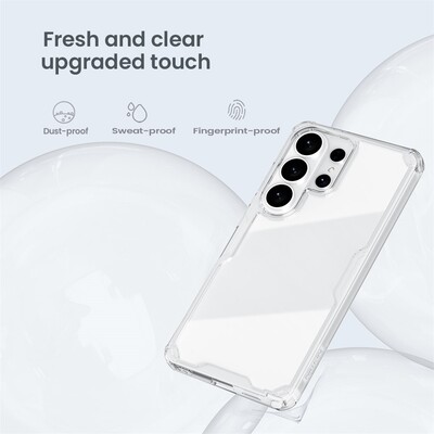 Силиконовый чехол Nillkin Nature TPU Pro Case прозрачный для Samsung Galaxy S26 Ultra(9)