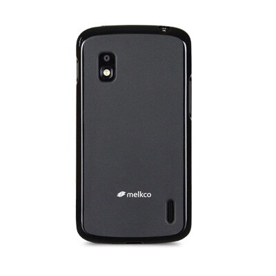 Силиконовый чехол Melkco Poly Jacket TPU Case Black для LG E960 Nexus 4(1)