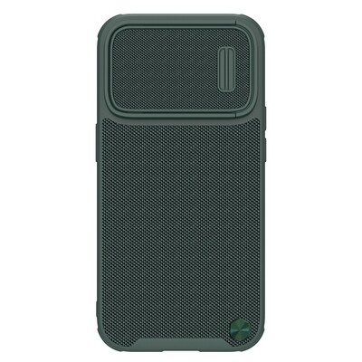 Чехол пластиной Magsafe Nillkin Textured S Magnetic Case Зеленый для Apple iPhone 14 Pro(1)