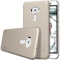 Пластиковый чехол с пленкой Nillkin Super Frosted Shield Gold для Asus ZenFone 3 ZE520KL(#3)