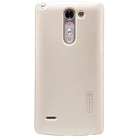 Пластиковый чехол Nillkin Super Frosted Shield Gold  для LG G3 Stylus D690