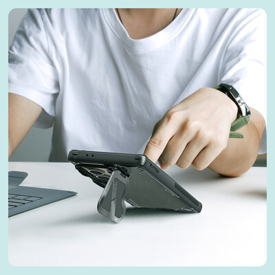 Накладка Nillkin Iceblade Prop Case Черная для Samsung Galaxy S24 Ultra(17)