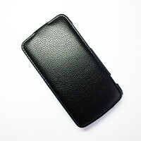 Кожаный чехол Armor Case Black для Samsung i8580 Galaxy Core Advance