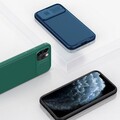 Чехол-накладка Nillkin CamShield Pro Синяя для Apple iPhone 12 Pro Max(#5)