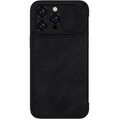 Кожаный чехол Nillkin Qin Pro Leather Case Черный для Apple iPhone 14 Pro(#2)