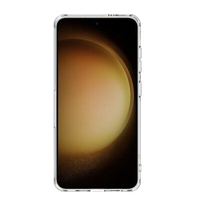 Силиконовый чехол Nillkin Nature TPU Pro Case Прозрачный для Samsung Galaxy S24 Plus(2)