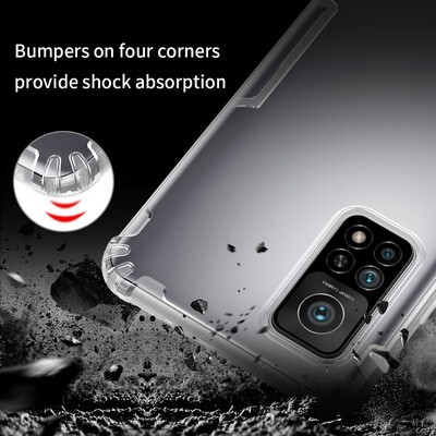 Силиконовый чехол Nillkin Nature TPU Case Прозрачный для Xiaomi Mi10T (Mi10T Pro)(4)