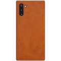 Кожаный чехол Nillkin Qin Leather Case Коричневый для Samsung Galaxy Note 10(#2)