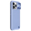 Силиконовая накладка Nillkin CamShield Leather Case Лавандовая для Apple iPhone 13 Pro Max(#3)