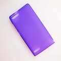 Силиконовый чехол Becolor Purple Mat для Huawei Ascend G6(#1)