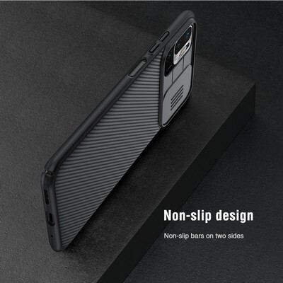 Чехол-накладка Nillkin CamShield Синяя для Xiaomi Poco M3 Pro(5)