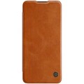Кожаный чехол Nillkin Qin Leather Case Коричневый для OnePlus 8T(#1)