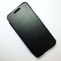 Кожаный чехол Armor Flip Case Black для HTC Desire 610