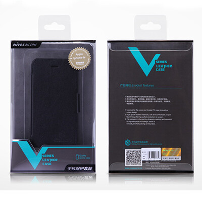 Кожаный чехол Nillkin Leather Stylish White для Sony Xperia Z1 L39h(4)