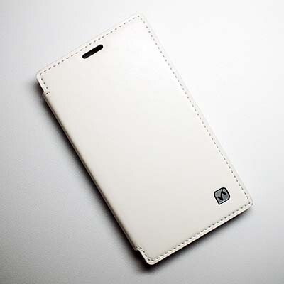 Кожаный чехол HOCO Crystal leather Case White для Nokia Lumia 1020(2)