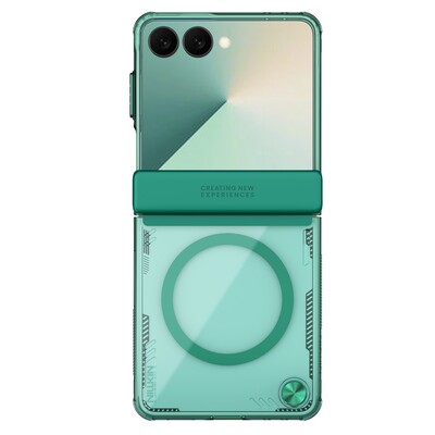 Магнитная накладка Nillkin Iceblade Magnetic Case зеленый для Samsung Galaxy Z Flip 7(1)