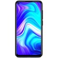 Пластиковый чехол с подставкой Nillkin Super Frosted Shield Черный для Xiaomi Redmi Note 9(#2)