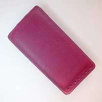 Кожаный чехол книжка Melkco Leather Case Purple LC для HTC Desire 600 Dual