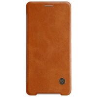 Кожаный чехол Nillkin Qin Leather Case Коричневый  для Sony Xperia XZ2