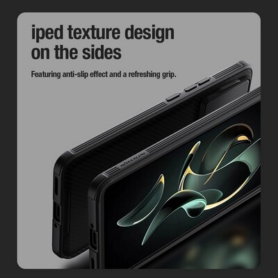 Чехол-накладка Nillkin CamShield Pro Черная для Xiaomi 13T Pro(5)
