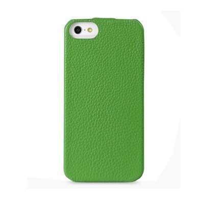 Кожаный чехол-книга Melkco Leather Case Green LC для Apple iPhone 5c(2)