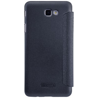 Полиуретановый чехол книга Nillkin Sparkle Leather Case Black для Samsung J7 Prime(2)