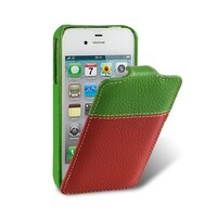 Кожаный чехол-книга Melkco Premium Case The Nations Portugal для Apple iPhone 4/4S