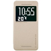 Полиуретановый чехол Nillkin Sparkle Leather Case Gold для HTC Desire 826