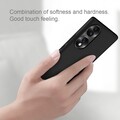Чехол Nillkin Textured Case Черный для Huawei Honor 70(#4)