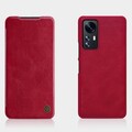 Кожаный чехол Nillkin Qin Leather Case Красный для Xiaomi 12 Lite(#4)