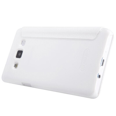Полиуретановый чехол Nillkin Sparkle Leather Case White  для Samsung Galaxy A5(4)