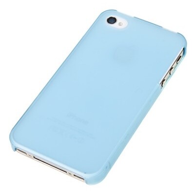 Пластиковый чехол Xinbo Light Blue для Apple iPhone 4/4S(2)