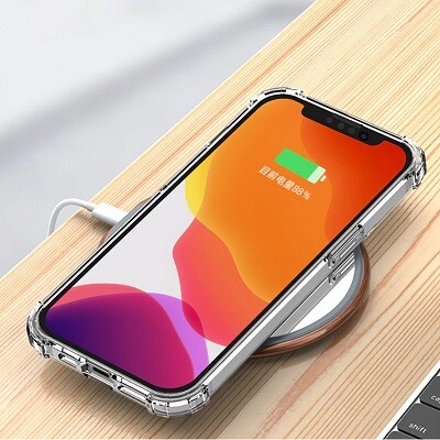 Противоударный чехол Ipaky Crystal Bumper Case прозрачный для Apple iPhone 14 Pro(2)
