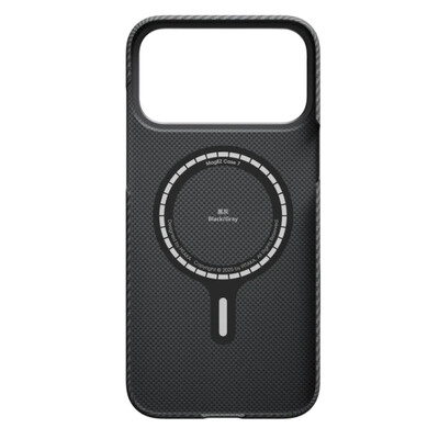 Кевларовый чехол с Magsafe Pitaka Ultra-Slim Case (KL1701BP) черный для Apple iPhone 17 Pro(3)