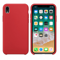 Силиконовый чехол красный для Apple iPhone XR(#1)