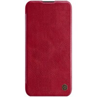 Кожаный чехол Nillkin Qin Leather Case Красный для Huawei P20 Lite 2019 (Nova 5i)