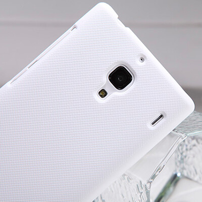 Пластиковый чехол Nillkin Super Frosted Shield Black  для Xiaomi Red Rice(3)