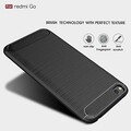 Защитный чехол UniCase Carbon черный для Xiaomi Redmi Go(#3)