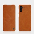 Кожаный чехол Nillkin Qin Leather Case Коричневый для Samsung Galaxy A13(#4)
