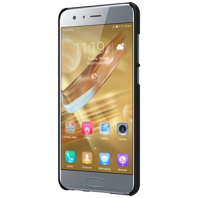 Пластиковый чехол с пленкой Nillkin Super Frosted Shield Black для Huawei Honor 9(2)