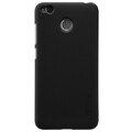 Пластиковый чехол с подставкой Nillkin Super Frosted Shield Black для Xiaomi RedMi 4X(#1)