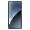 Пластиковый чехол с пластиной Magsafe Nillkin Super Frosted Shield Pro Magnetic Case Зеленый для Xiaomi 15(#2)