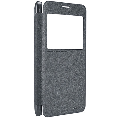 Полиуретановый чехол Nillkin Sparkle Leather Case Black  для Samsung G750F Galaxy Mega 2(1)