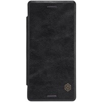 Кожаный чехол Nillkin Qin Leather Case Black для Sony Xperia X