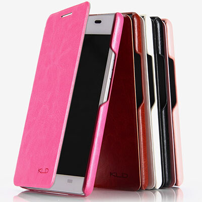Кожаный чехол Kaladeing Case Black для Huawei Honor 3(4)