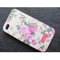 Пластиковый чехол Cath Kidston Rose Pink для Apple iPhone 4/4S