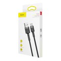 Кабель Baseus Cafule Cable CATKLF-BG1 USB For Type-C 3A 1M черный(#9)