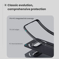 Пластиковый чехол с пластиной Magsafe Nillkin Super Frosted Shield Pro Magnetic Case Черный для Nothing Phone 3a(#4)